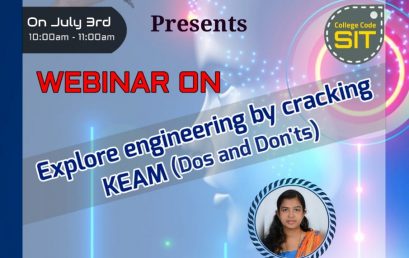 Webinar – Explore Engineering by cracking KEAM Webinar – Explore Engineering by cracking KEAM